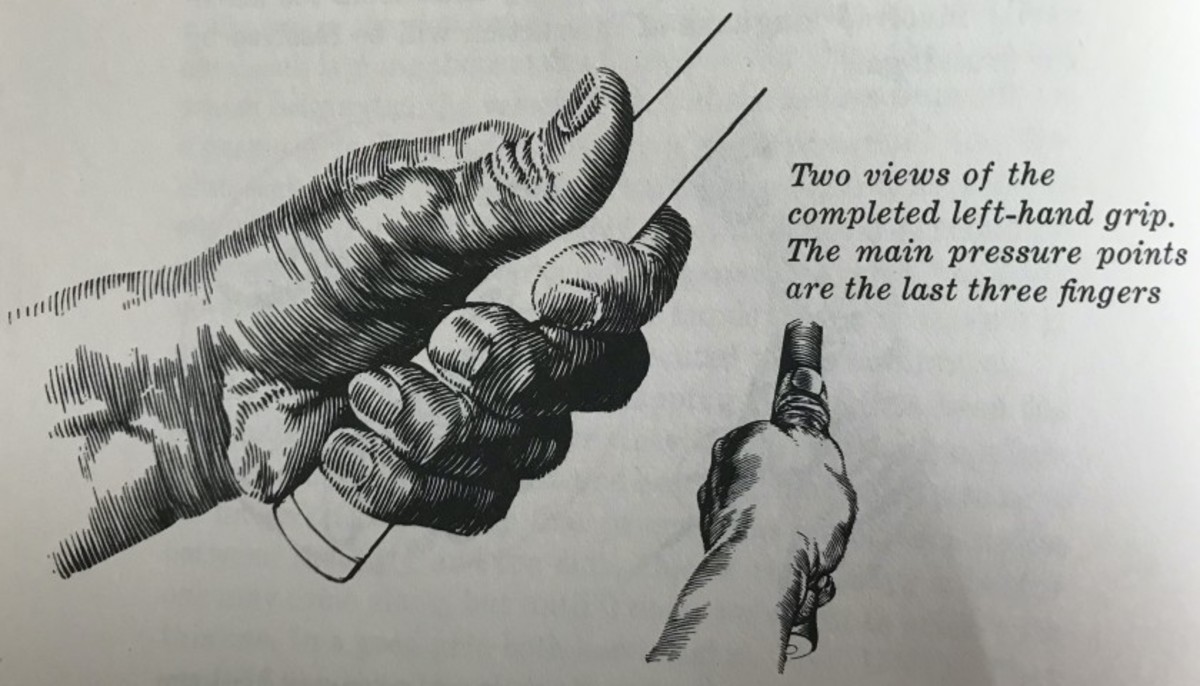 The hand-drawn illustrations of Anthony Ravielli are part of the appeal to the book "Five Lessons: The Modern Fundamentals of Golf."